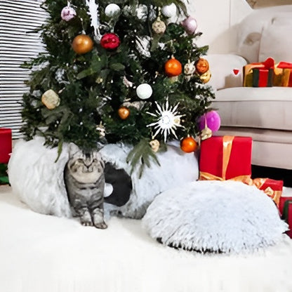 Cat Tunnel Bed - Fits under Christmas tree 🎄